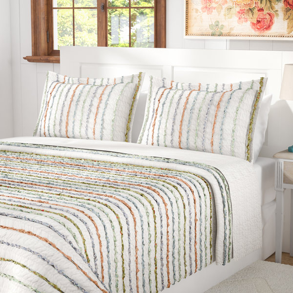 Ophelia & Co. Thrubwell Green/Purple/Ivory 100 Cotton